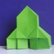 Penciptaan origami dengan tema 