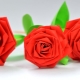 Výroba origami růží