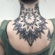 Tattoo for girls on the back of the head