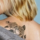 Tattoo for girls in the form of flowers
