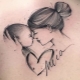 Anya tetoválás