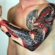 Japán stílusú tetováló ujjak