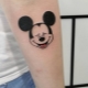 Miki egér tetoválás