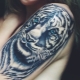 Tatuaje de tigre para niñas