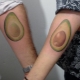 Avocado tattoo