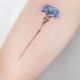 Cornflower tattoo