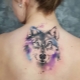 Tatuaj de lup pentru fete: semnificație și opțiuni pentru schițe