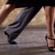 Sapatos de tango argentino