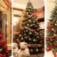 Dekorace na vánoční stromeček v červené a zlaté barvě