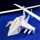 Možnosti skládání vrtulníku origami