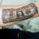Todo sobre el tatuaje del dólar