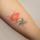 Signification et croquis du tatouage de coquelicot
