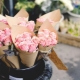 How to pack a bouquet in kraft paper?