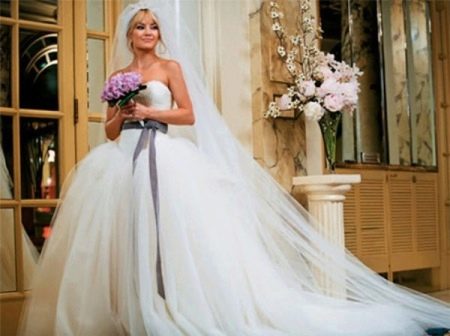 Vestido de noiva de Kate Hudson