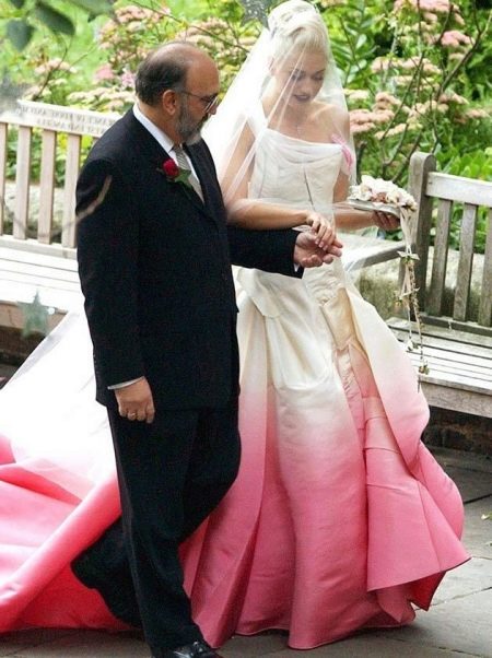 Gwen Stefani vestuvinė suknelė