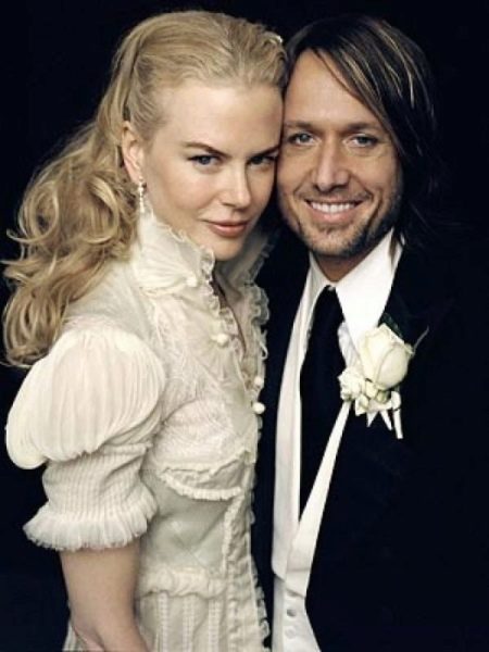 Nicole Kidman vestuvinė suknelė