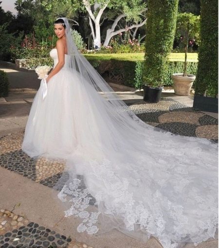 La robe de mariée d'Eva Longoria