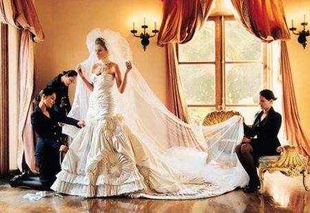 Melanie Knaus esküvői ruhája