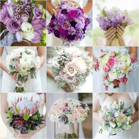 Ivory wedding bouquets