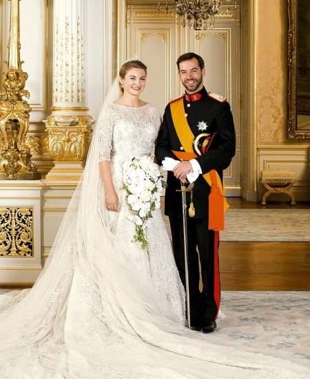 فستان زفاف الأميرة صوفيا من تصميم إيلي صعب