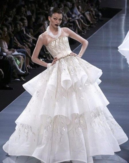 Robe de mariée chère de Dior