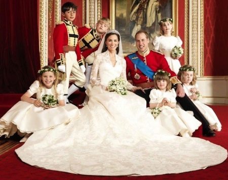 De trouwjurk van prinses Kate Middleton