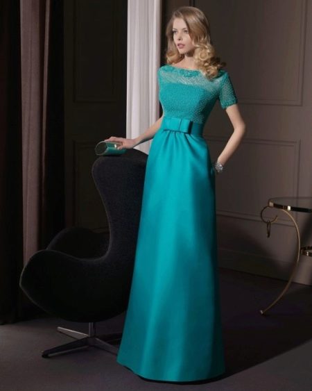 Belle robe turquoise