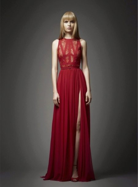Red Evening Dress ni Elie Saab