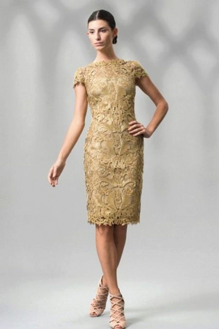 Zlatna haljina s koricama