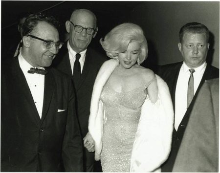 Naakte jurk van Marilyn Monroe