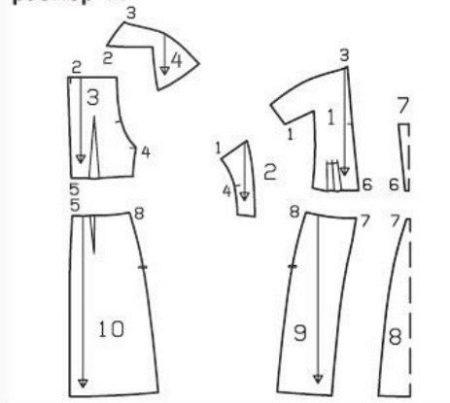 Pletený vzor šiat s jednodielnymi rukávmi