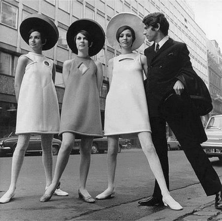 Šaty A-Line zo 60. rokov