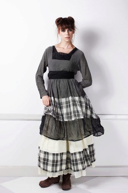Kleid im Boho-Stil für pralle