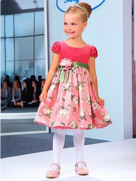 Elegantna haljina za djevojčice roze