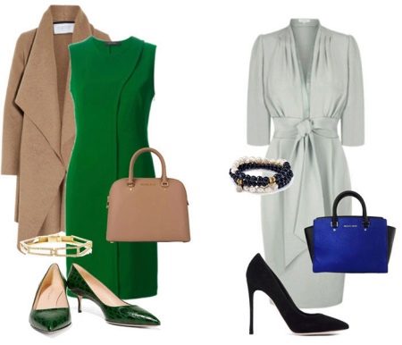 Emerald dress accessories