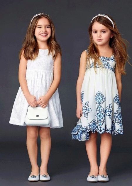 Letní šaty pro dívku 5 let