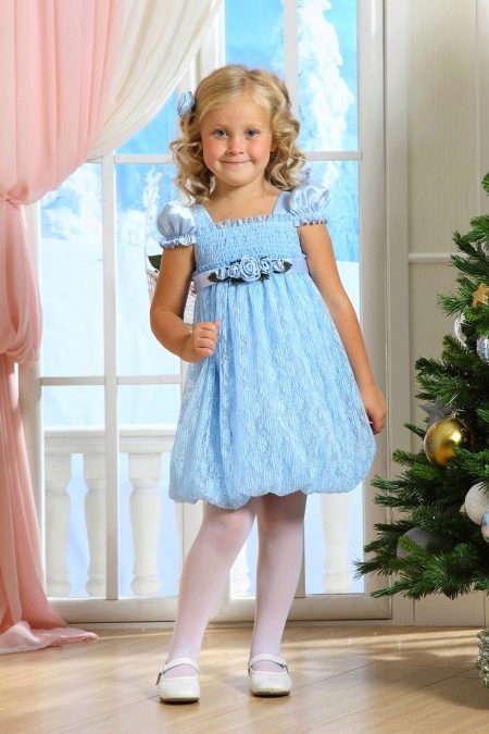 vestido para una niña de 5 años al estilo de los dólares para bebés
