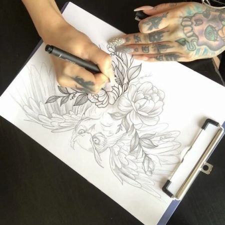 Sense of guilt extend repent Schiță a unui tatuaj (34 de fotografii): o schiță a unui tatuaj în creion.  Cum să înveți să desenezi și să faci schițe complexe? Idei pentru crearea  și dezvoltarea unei schițe a