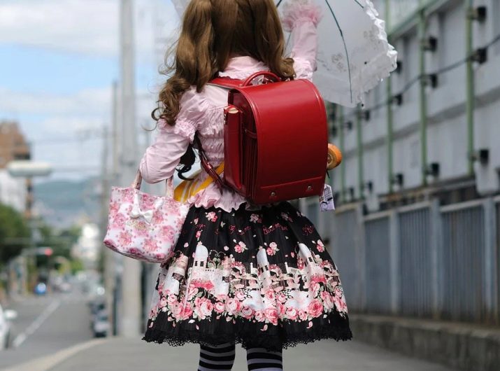Beg galas Jepun dan beg sekolah: untuk pelajar darjah satu dan remaja